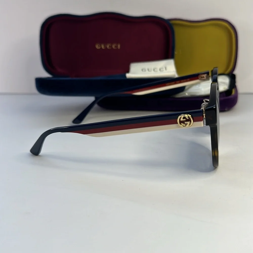 New Authentic Gucci GG0416SK00355 GG0416SK Ladies Sunglasses